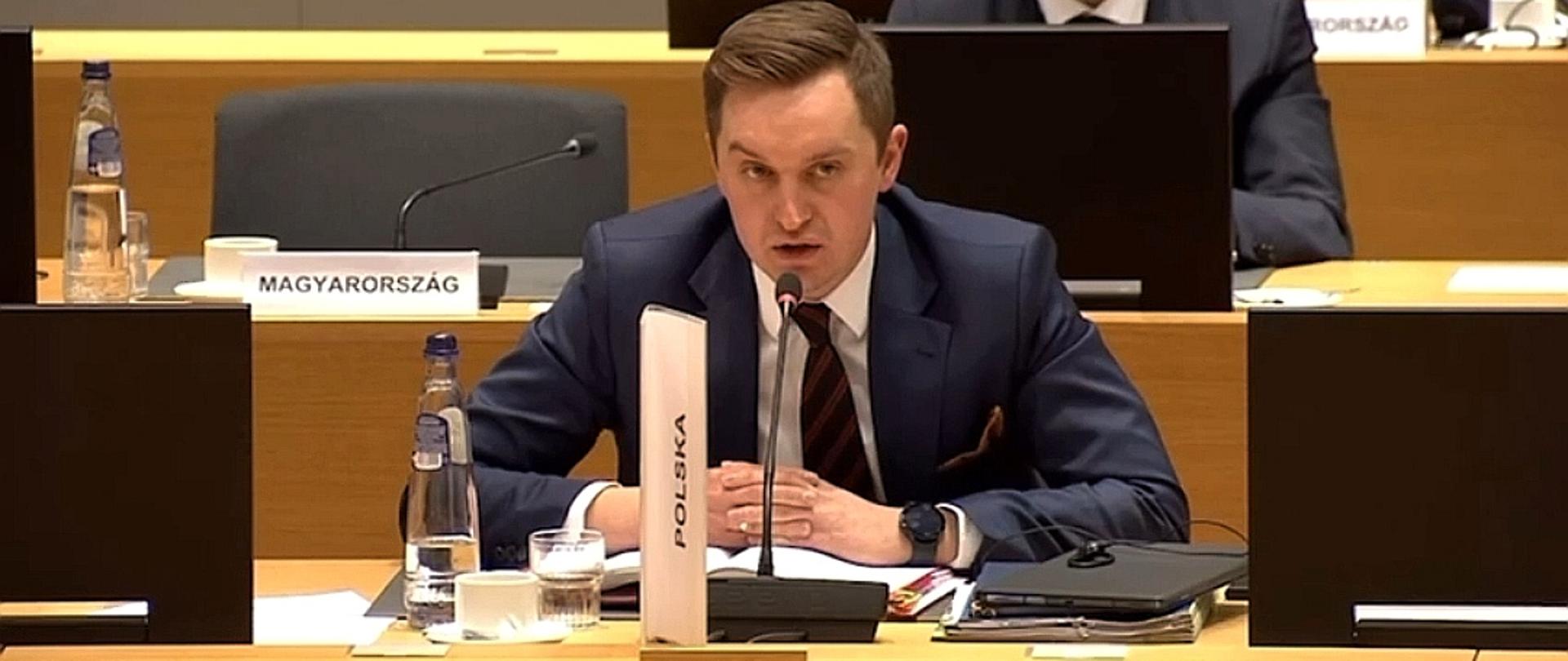 Minister Kaleta w Brukseli