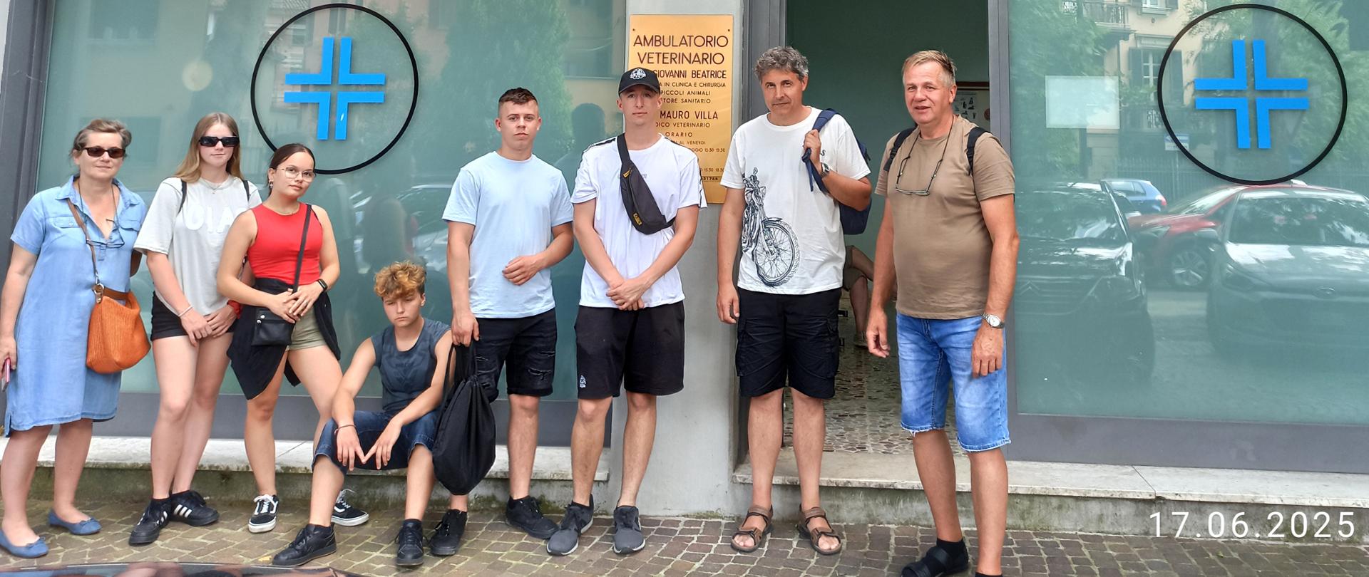 Wizyta w gabinecie weterynaryjnym w Reggio Emilia.