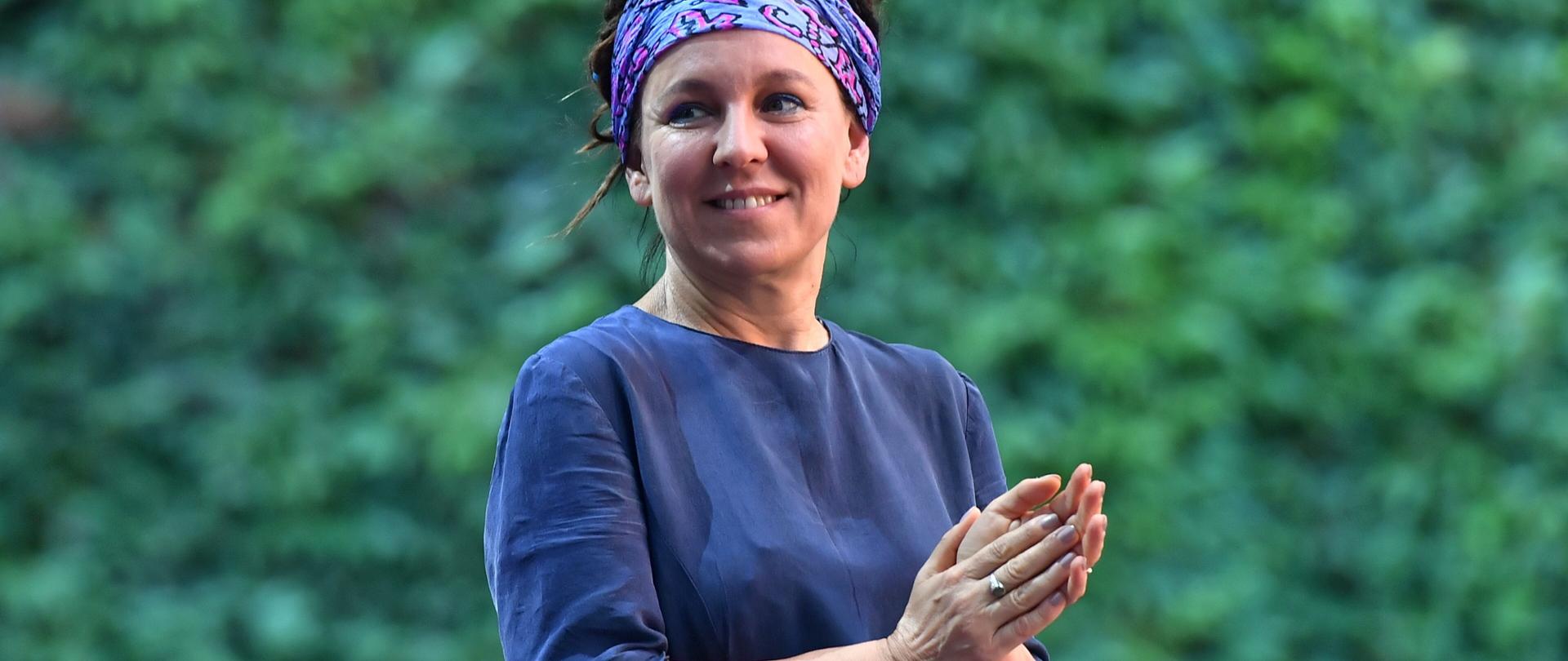 Olga Tokarczuk - fot. PAP/Maciej Kulczyński