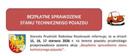 Bezpłatne sprawdzenie stanu technicznego pojazdu