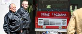 Wizytacja Opolskiego Komendanta Wojewódzkiego Państwowej Straży Pożarnej w jednostce OSP Nieznaszyn w gminie Cisek