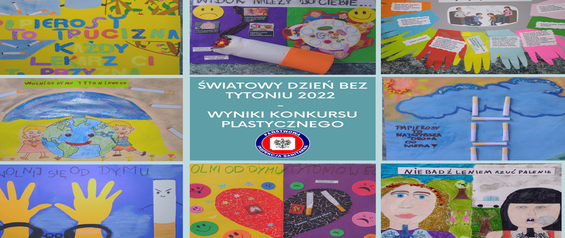Światowy Dzień bez Tytoniu 2022 - wyniki konkursu plastycznego 2