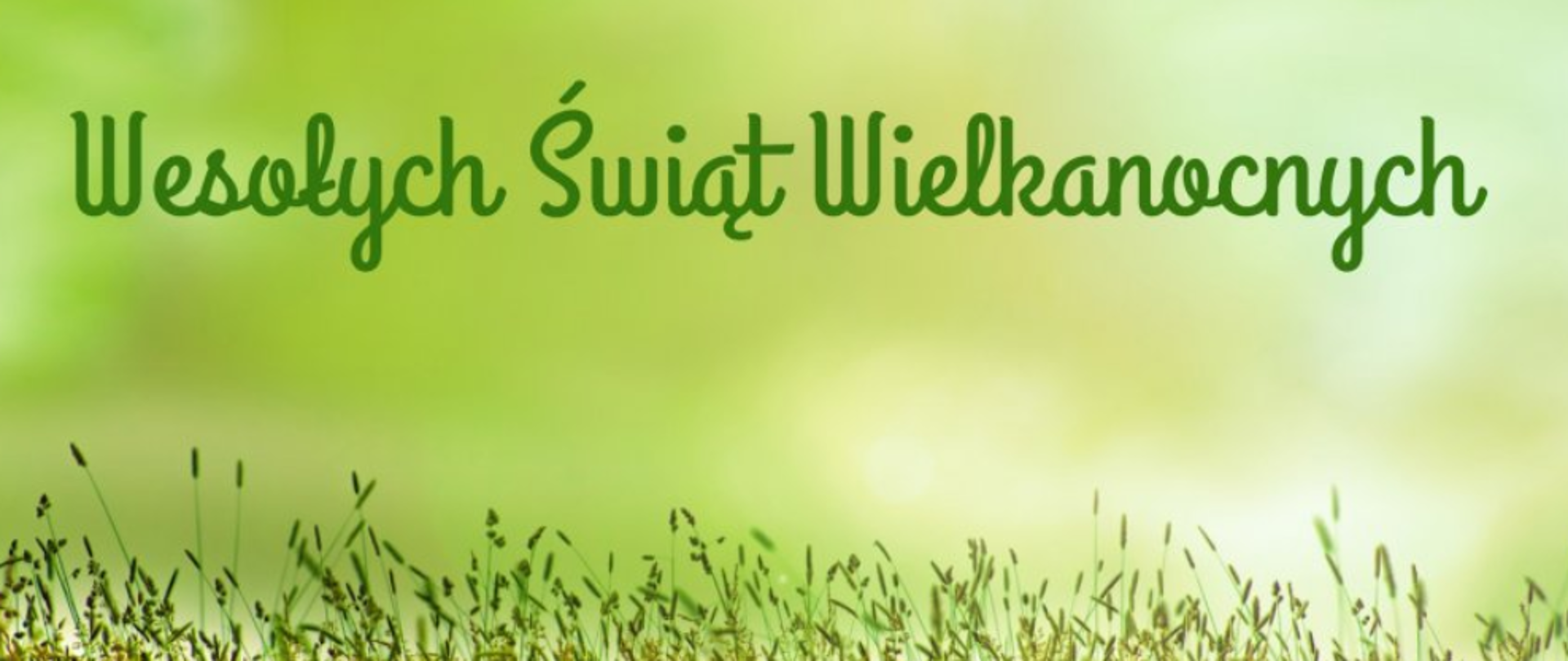 Wesołych Świąt Wilekanocnych