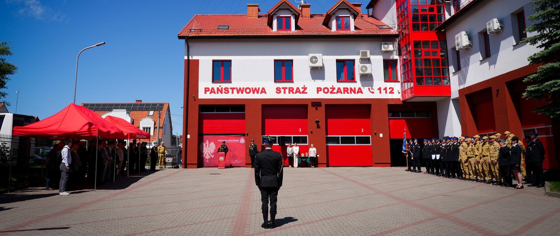 Obchody Dnia Strażaka w Komendzie Powiatowej PSP w Mrągowie