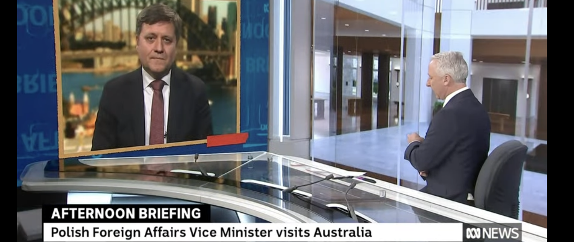 Polish Deputy FM interview with ABC News