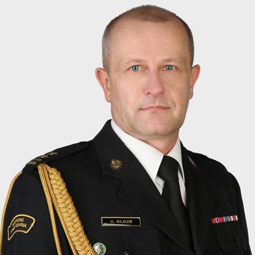 bryg. Artur KLOZE - Zastępca Komendanta Miejskiego PSP w Nowym Sączu