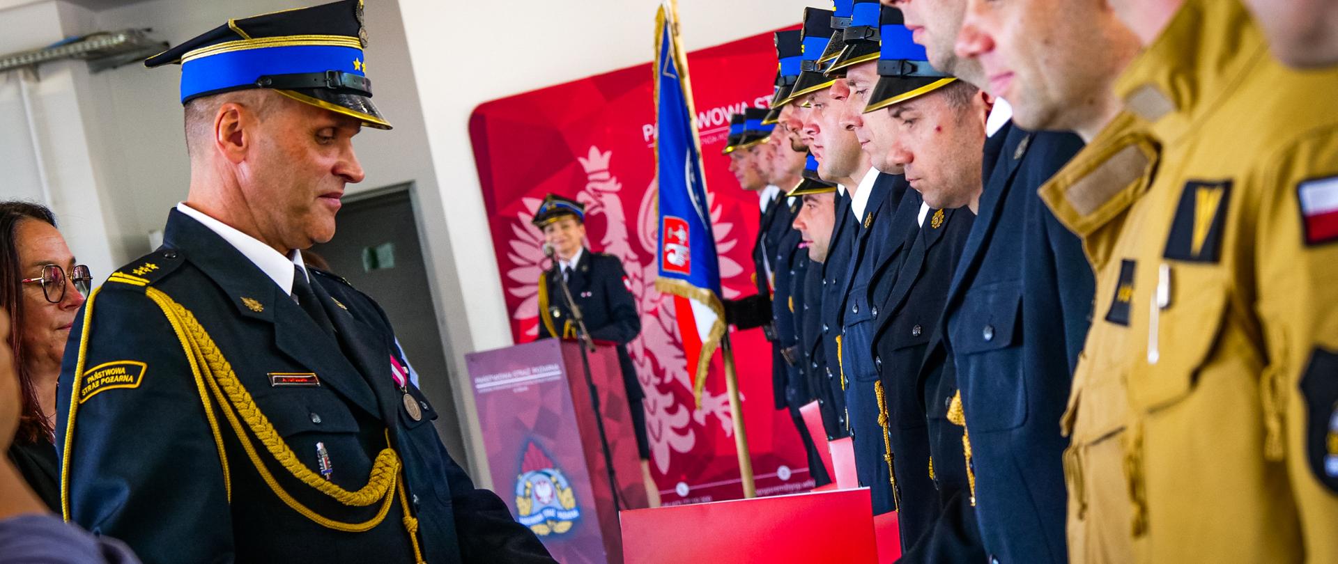 Wręczenie aktów mianowania na wyższe stopnie służbowe