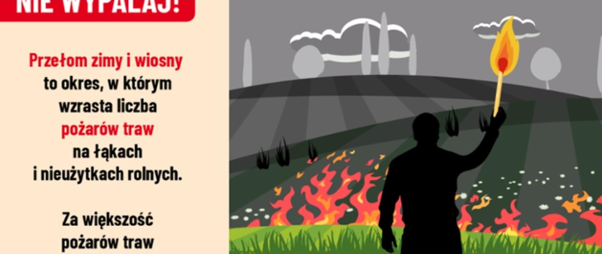 Nie wypalaj! Pożary traw groźniejsze niż myślisz...