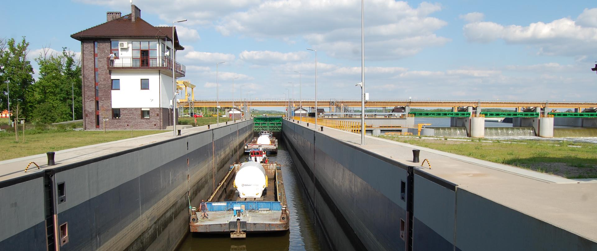 Stopień Wodny Malczyce na Odrze