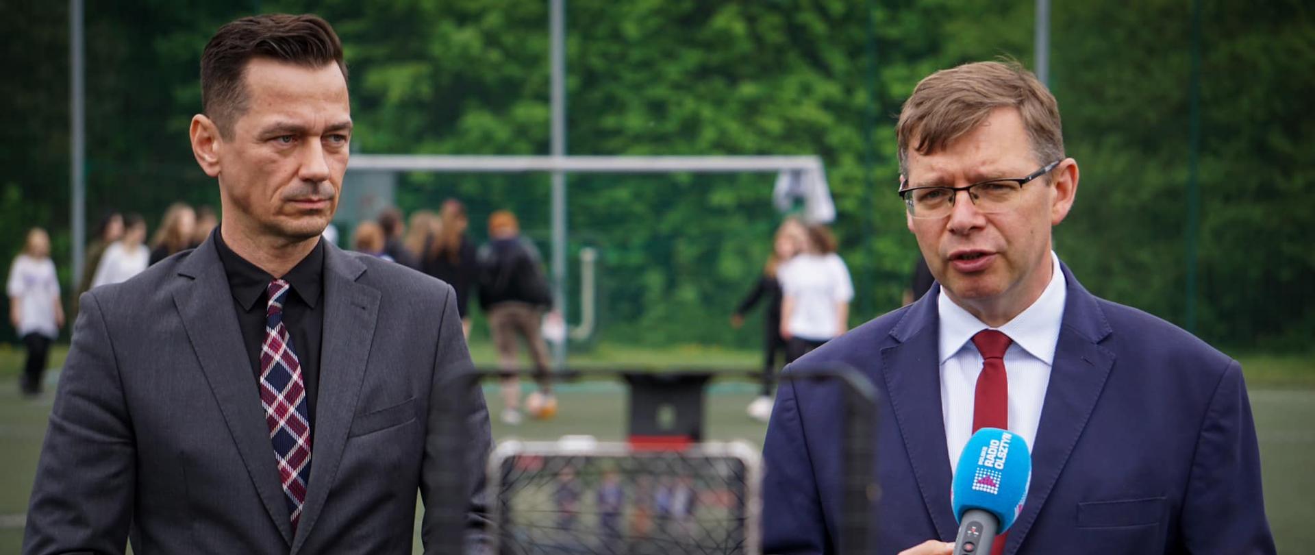 Rozstrzygnięcie programu "Klub" – Wojewoda na briefingu w gminie Stawiguda