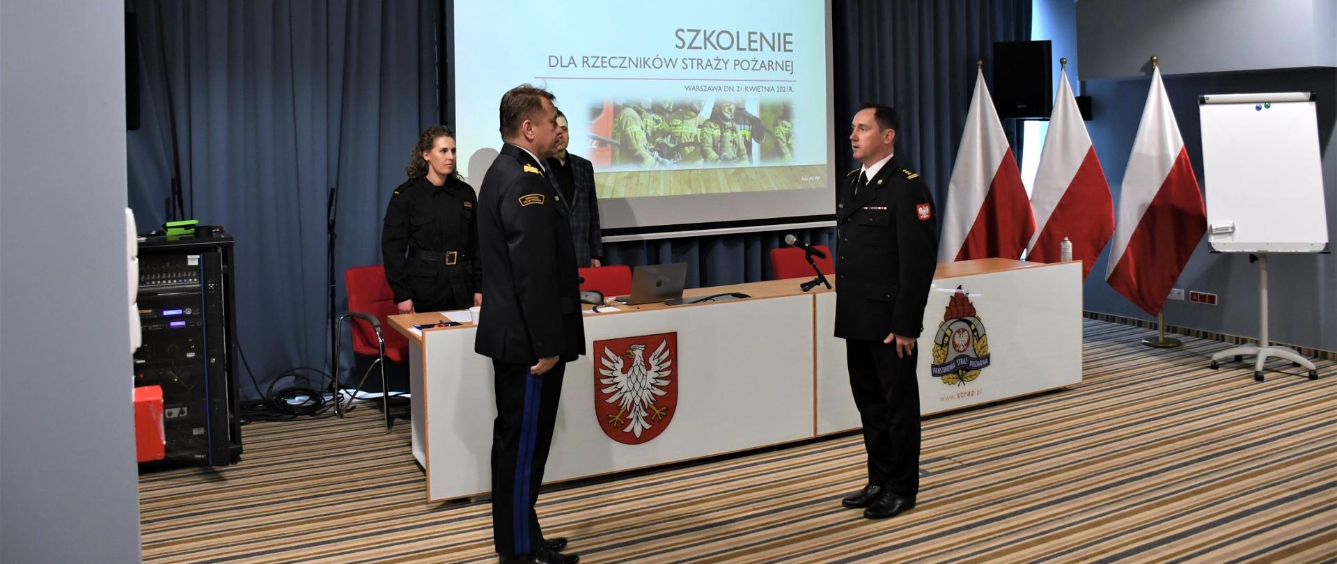 Narada szkoleniowa oficerów prasowych PSP województwa mazowieckiego