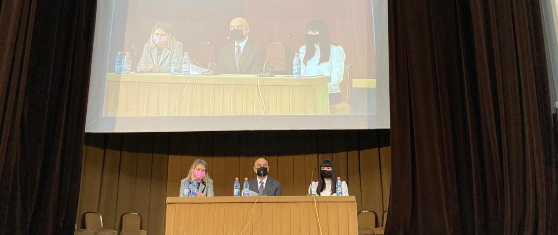 Meeting of Ambassador Maciej Lang with law students