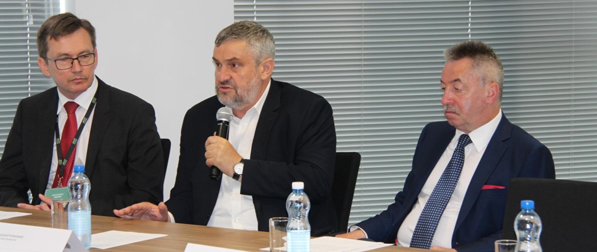 Min. J. K. Ardanowski podczas wypowiedzi na konferencji