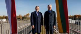 Lenkijos Respublikos prezidentas Karol Nawrocki ir Lietuvos Respublikos prezidentas Gitanas Nausėda 