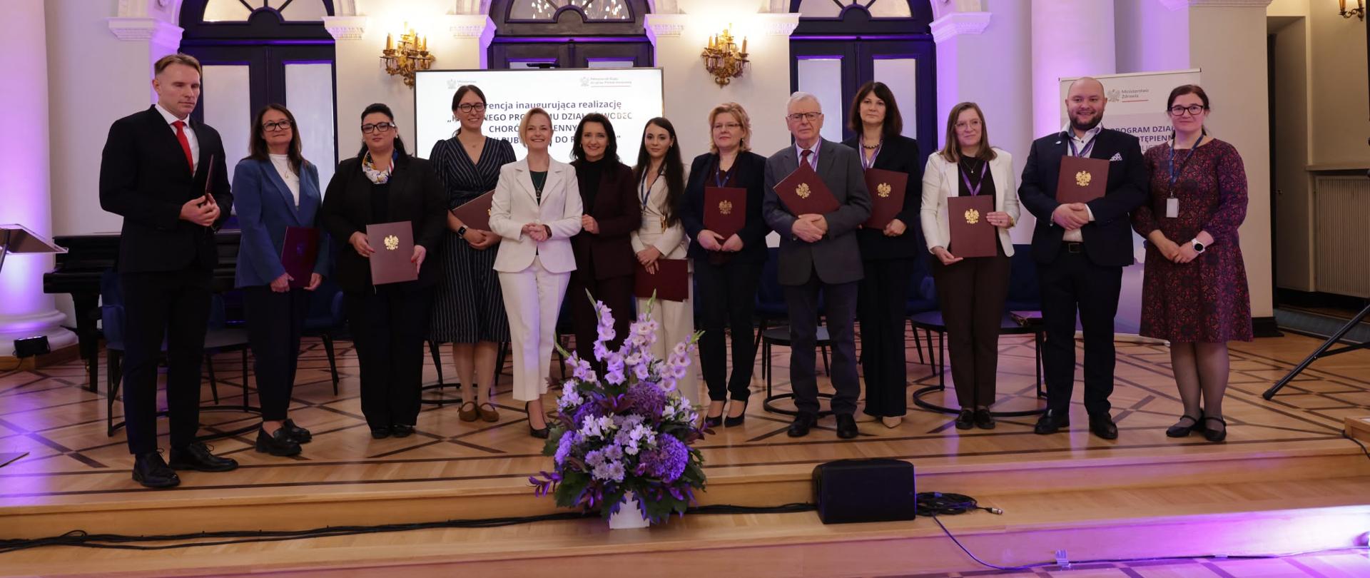 zdjęcie z konferencji nt. inauguracji działania Krajowego Programu Działań wobec Chorób Otępiennych