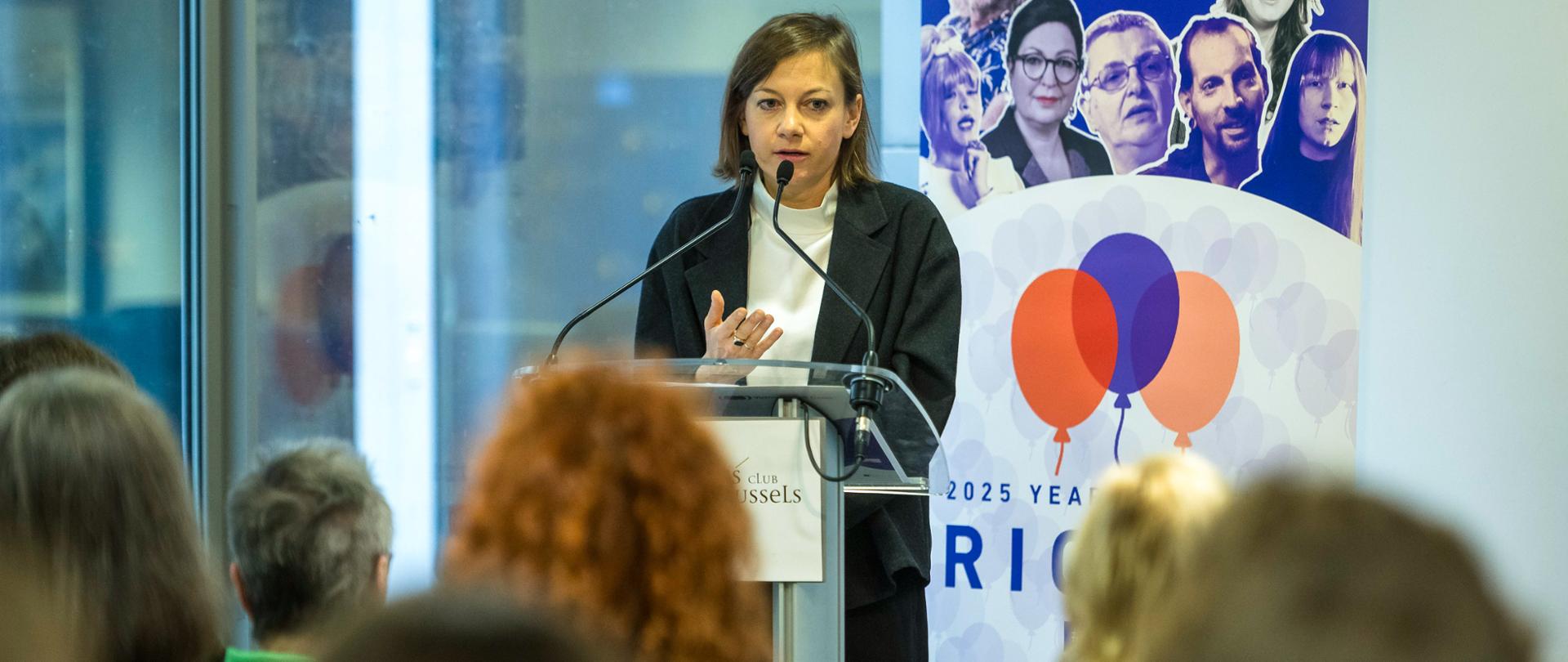 Brussels, Belgium, 21 February 2025. Panel "Once Upon a Support: A 35-Year Story of the European Day for Victims of Crime" at The Press Club Brussels.
Zuzanna Rudzińska-Bluszcz
