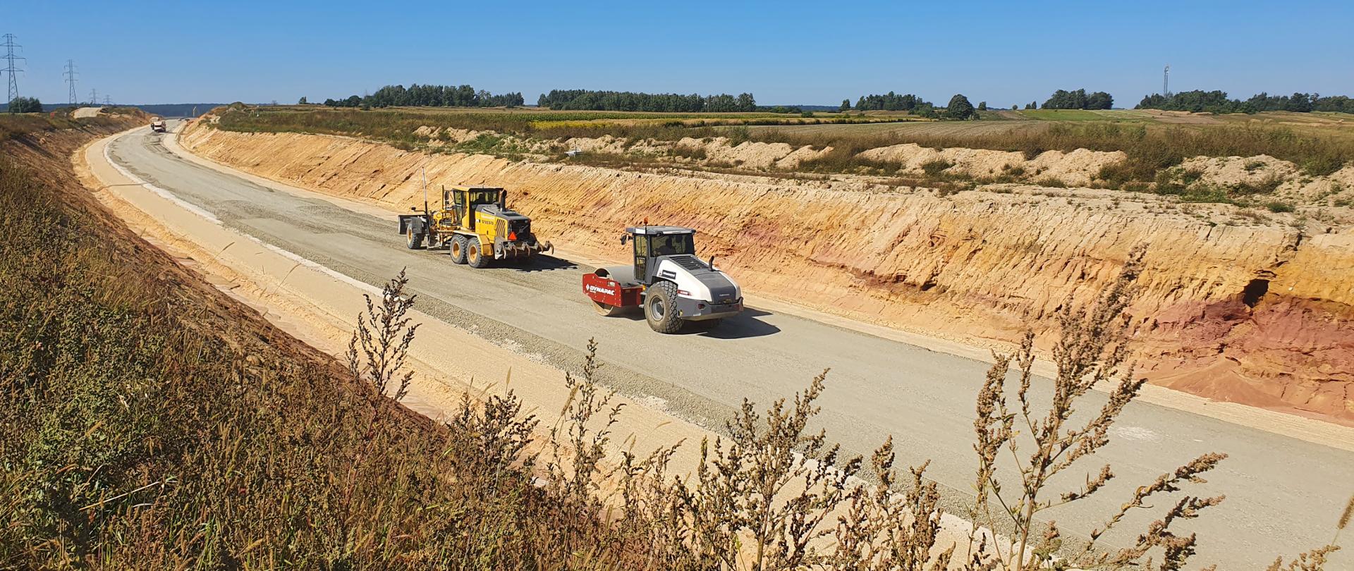 Wizyta studyjna na budowie obwodnicy Praszki w ciągu DK45