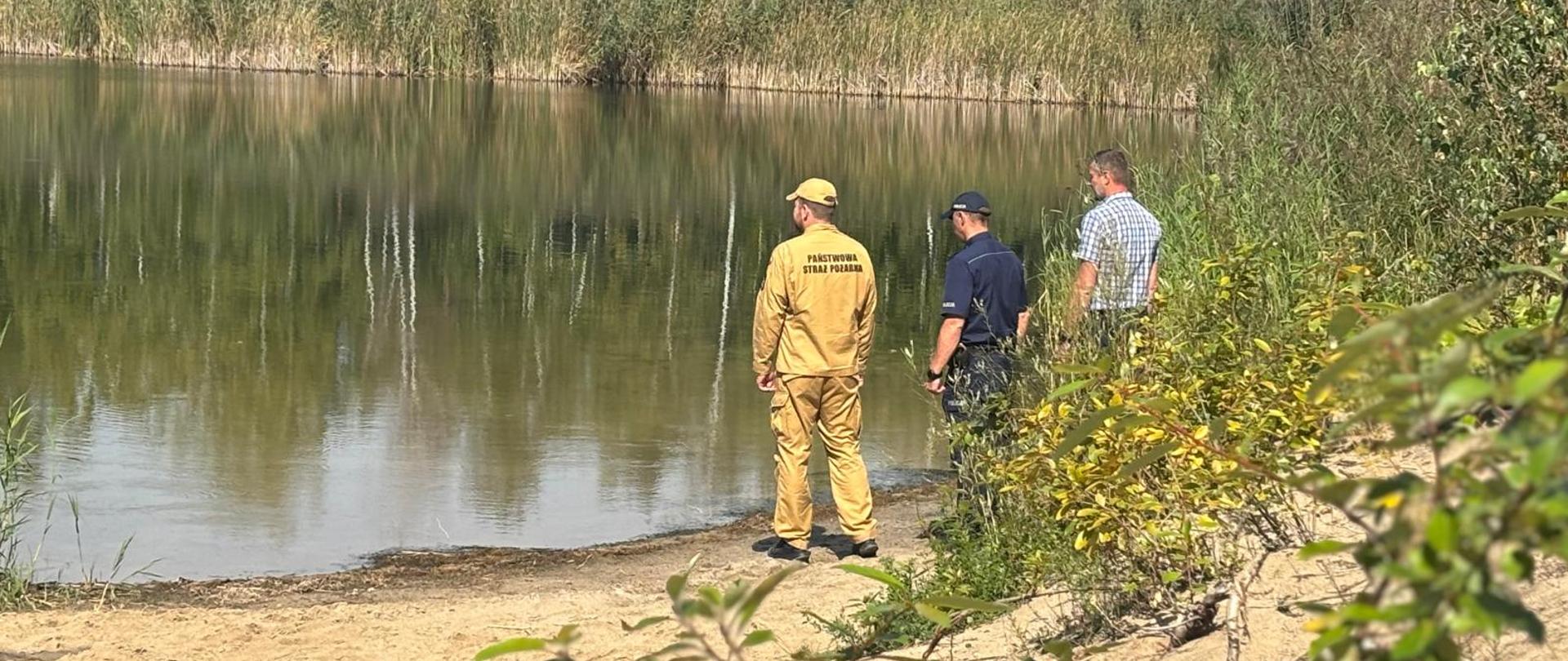 Wspólne działania strażaków i policjantów w ramach akcji "Bezpieczne Wakacje 2025"