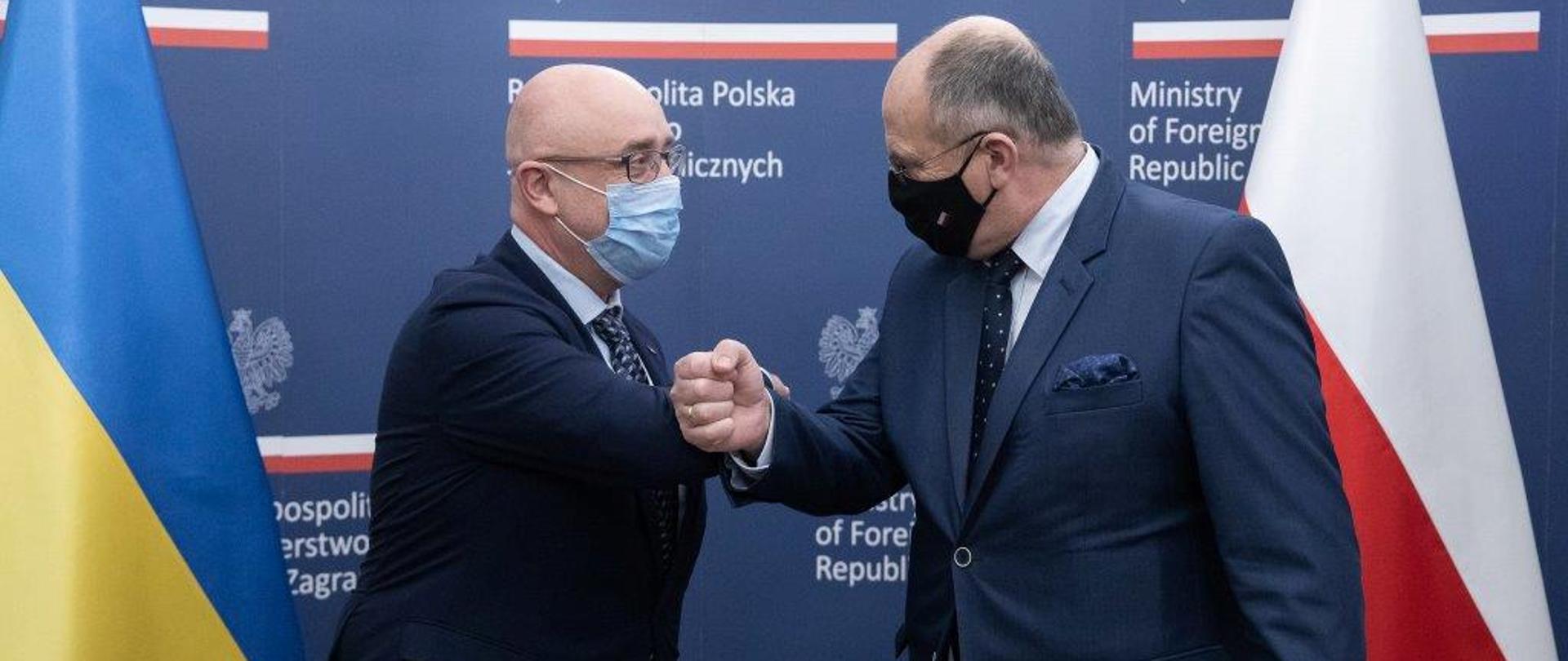 Ukrainian Deputy Prime Minister Oleksii Reznikov visits Warsaw