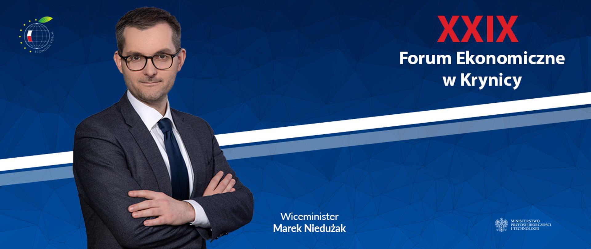 Infografika na forum - min. Marek Niedużak 