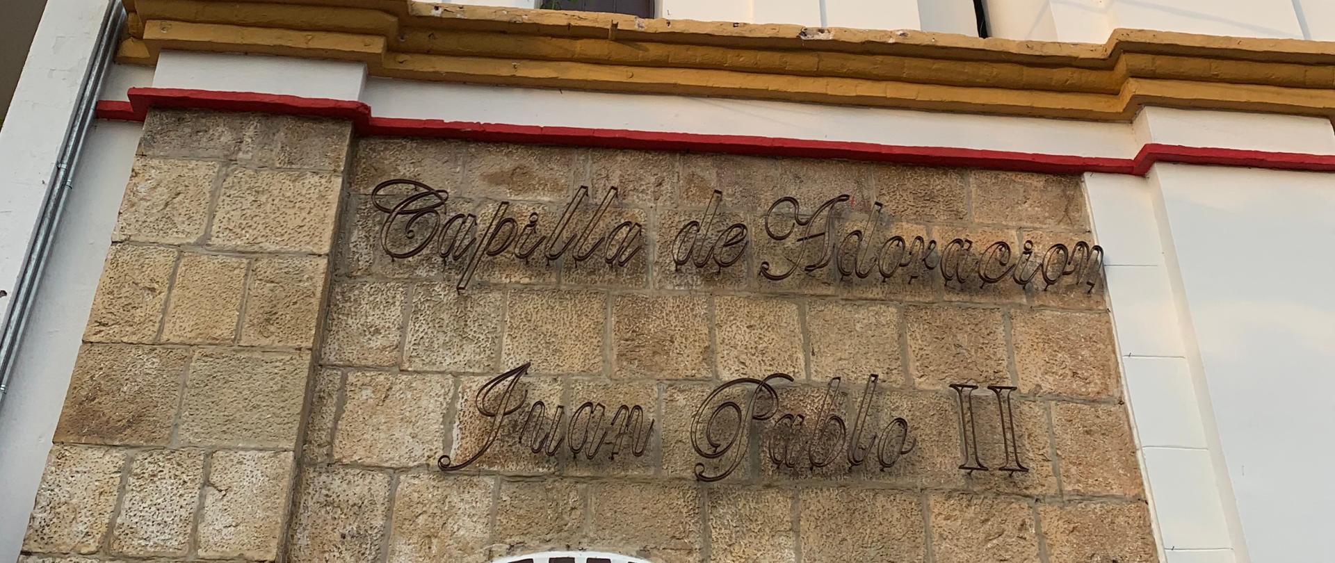 Capilla de Adoración de Juan Pablo II en Melgar