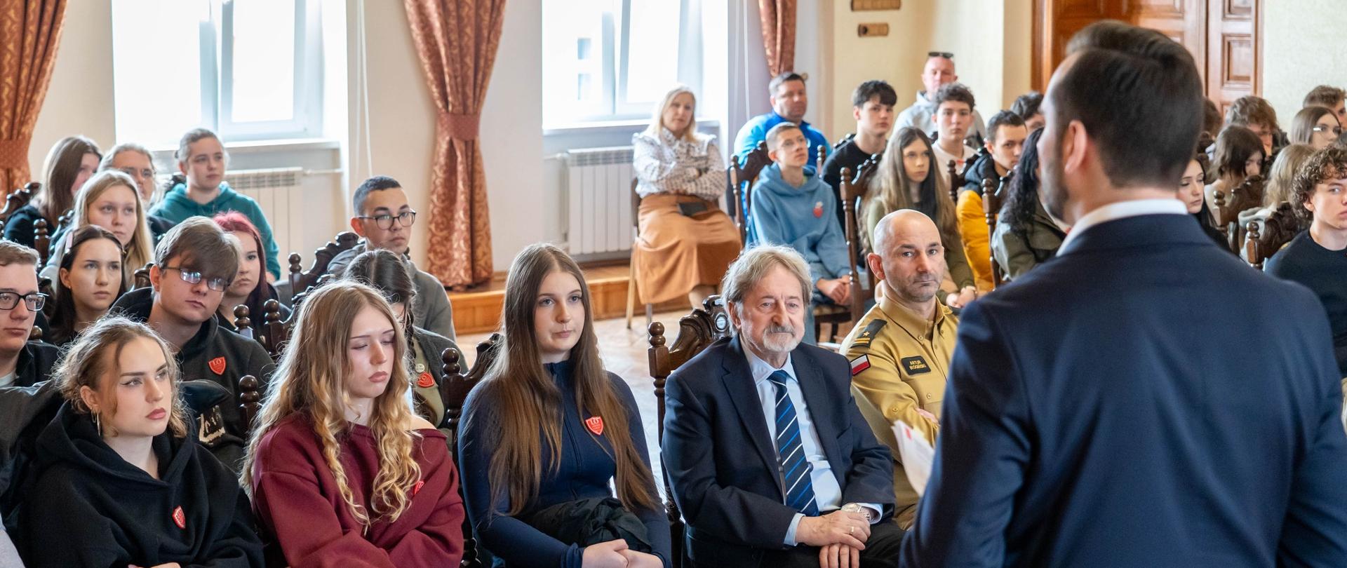 lekcja o bezpieczeństwie z wicewojewodą 