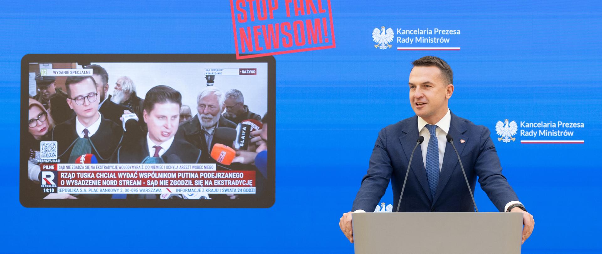 2025.10.21 Warszawa I KPRM I Konferencja prasowa Rzecznika Rzadu Adama Szlapki
Fot. Stefan Maszewski