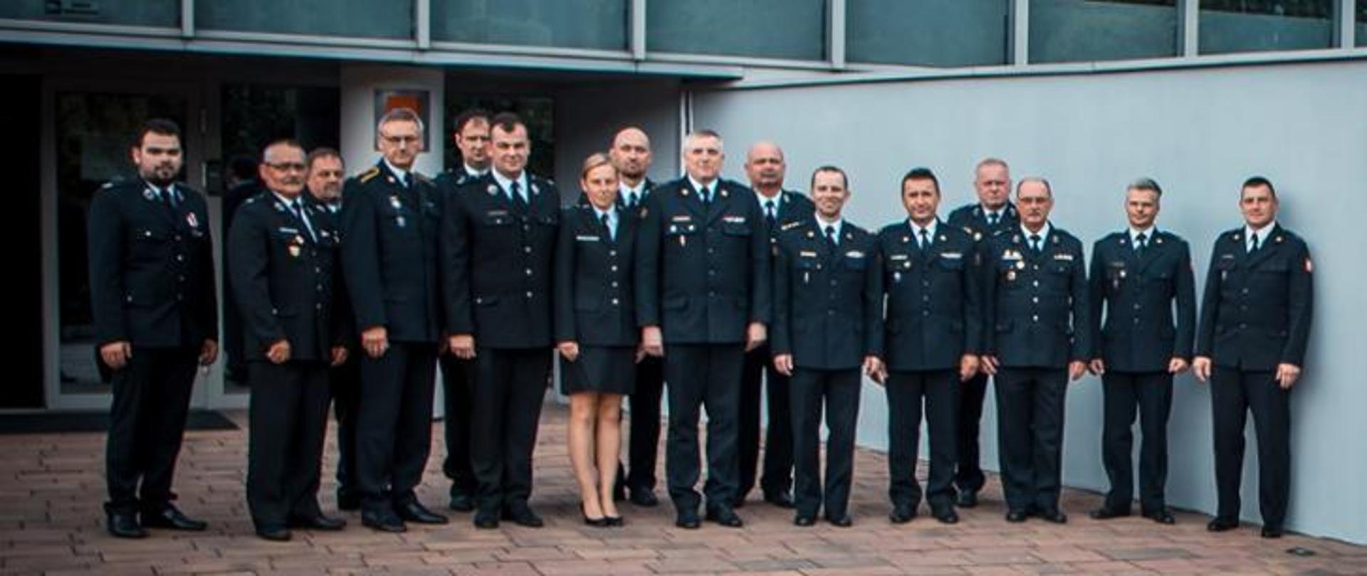Spotkanie Zastępcy Śląskiego Komendanta Wojewódzkiego PSP z jastrzębskimi strażakami OSP
