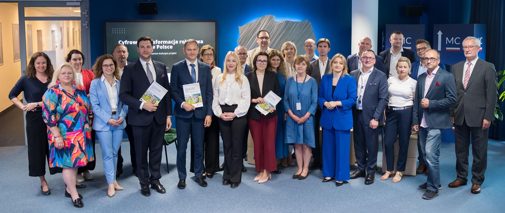 Minister Rafał Rosiński - spotkanie w sprawie cyfrowej transformacji rolnictwa 