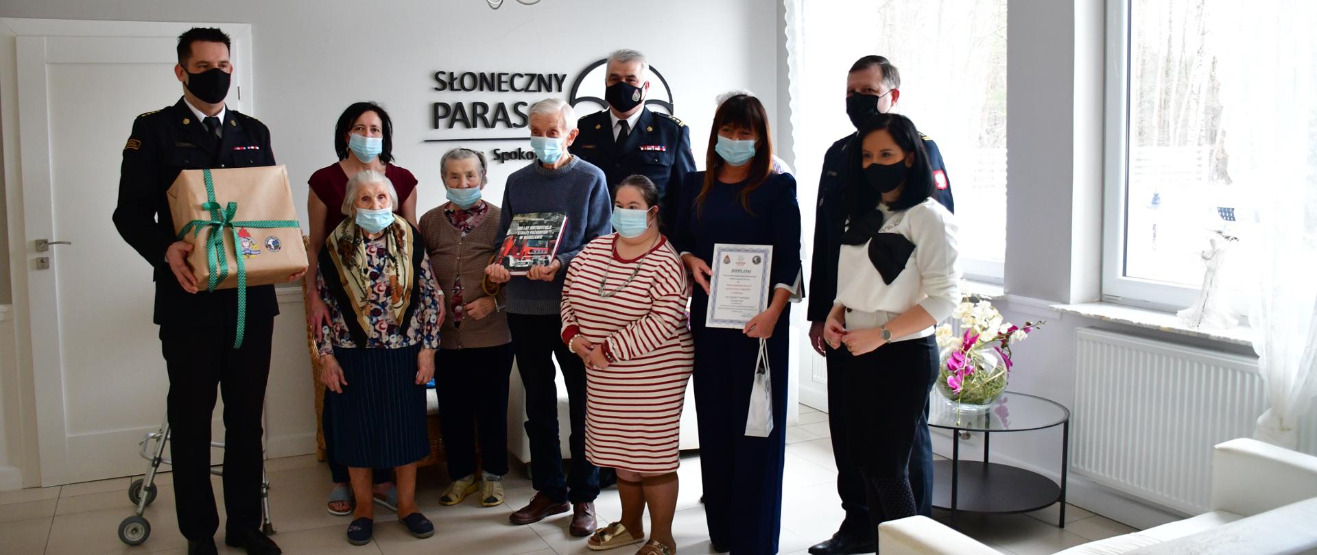 Wręczenie nagrody uczestnikom konkursu Czujka na straży Twojego bezpieczeństwa