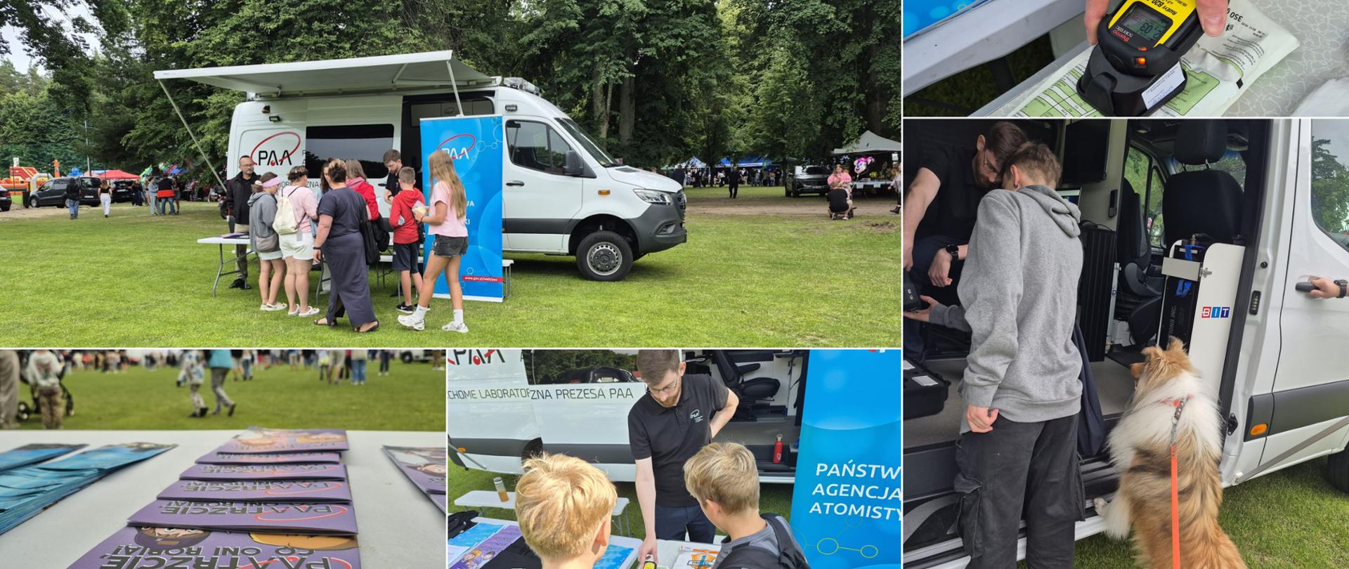 PAA podczas Święta Gminy Choczewo - kolaż zdjęć