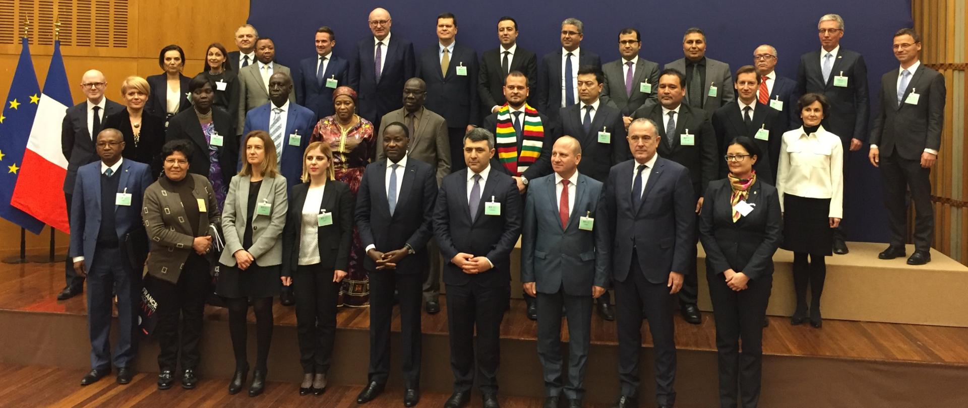 Podsekretarz stanu R. Zarudzki podczas wizyty w Paryżu