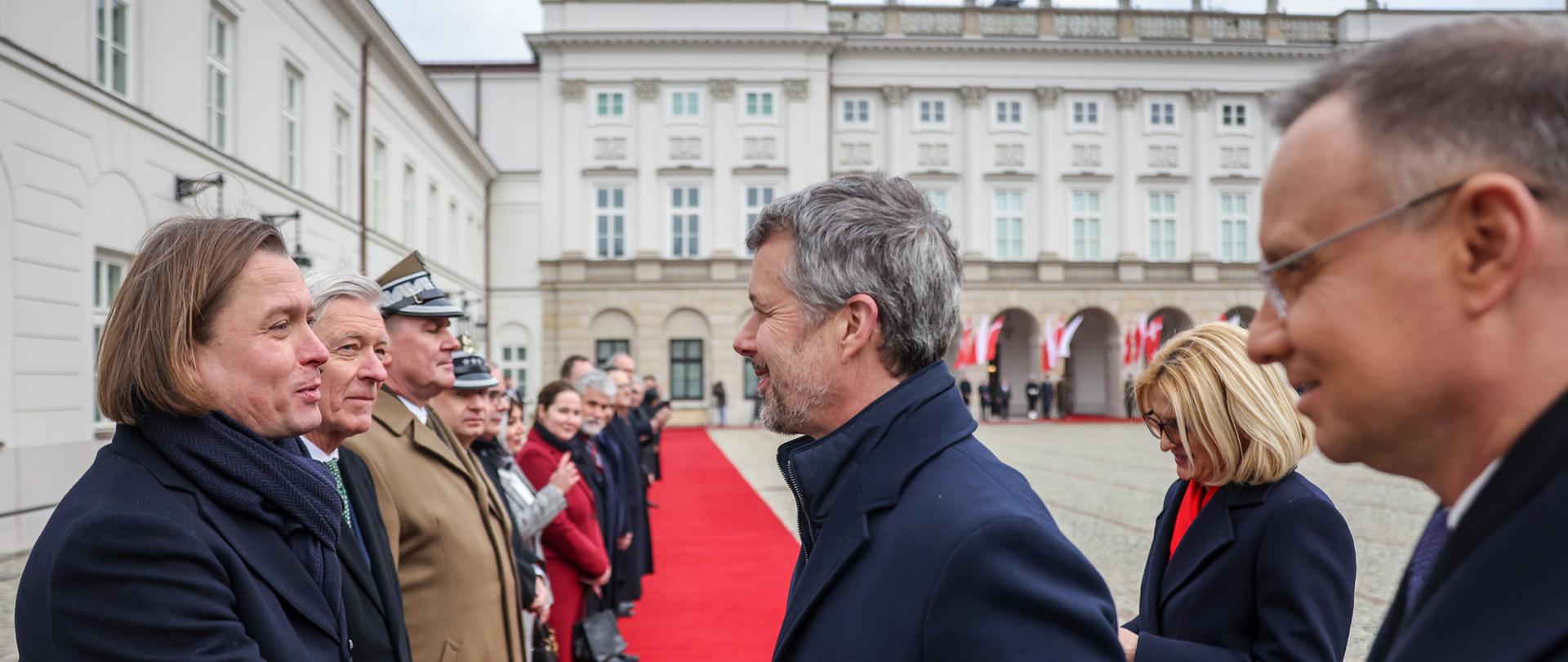 Wizyta Króla Danii w Warszawie. W wydarzeniu wziął udział Wojewoda Mazowiecki Mariusz Frankowski. Fot. Jakub Szymczuk/ KPRP