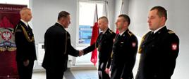 Nadanie wyższych stopni służbowych w KP PSP Kazimierza Wielka