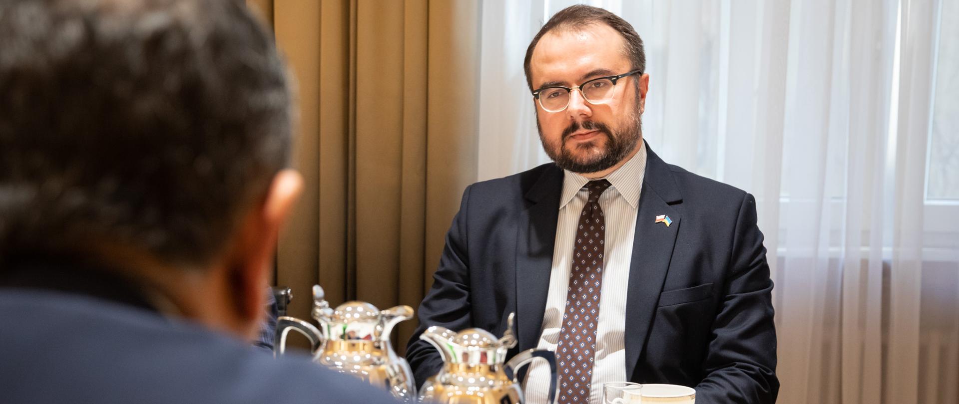 Deputy Minister Paweł Jabłoński met with the Minister of State of Great Britain, Lord Wimbledon, Tariq Ahmad
