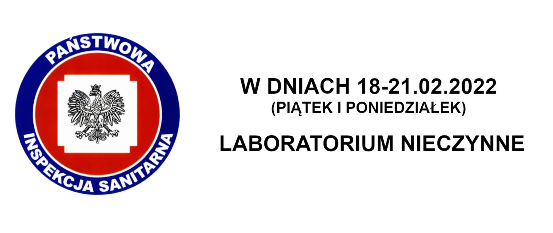 Laboratorium nieczynne