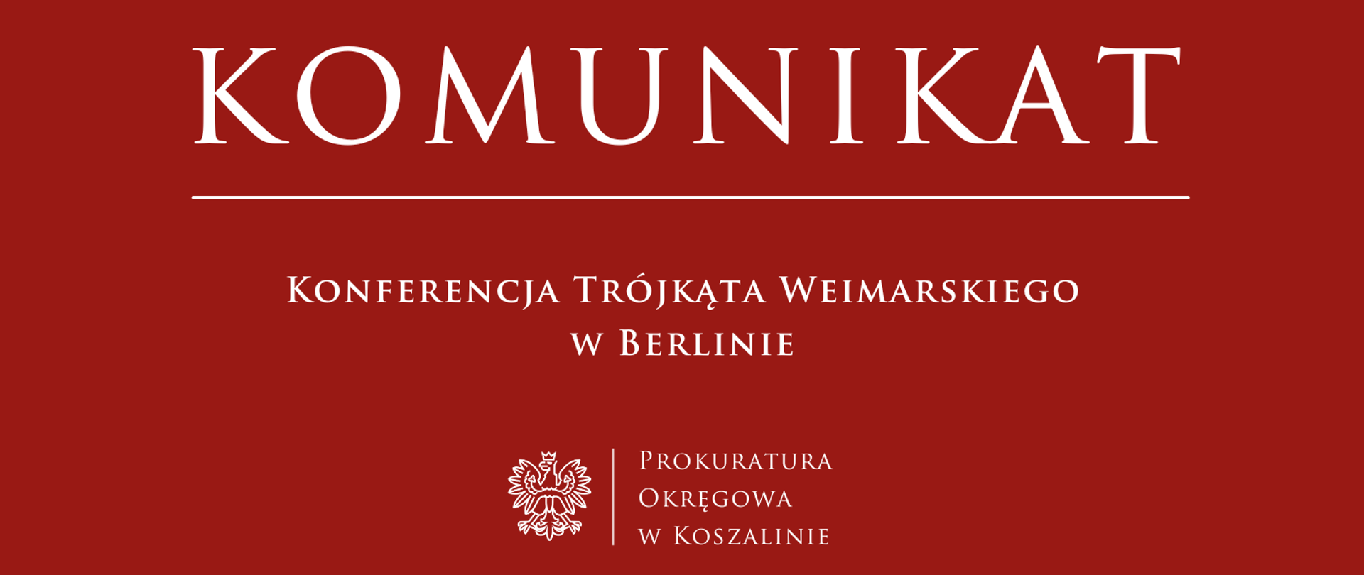 Konferencja Trójkąta Weimarskiego w Berlinie