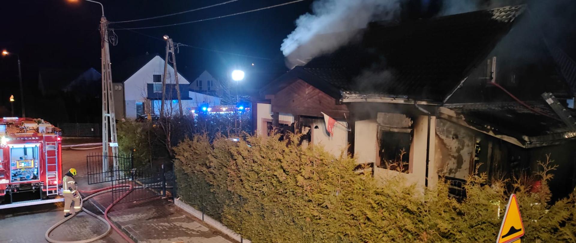 Tragiczny finał pożaru domu w Choroszczy