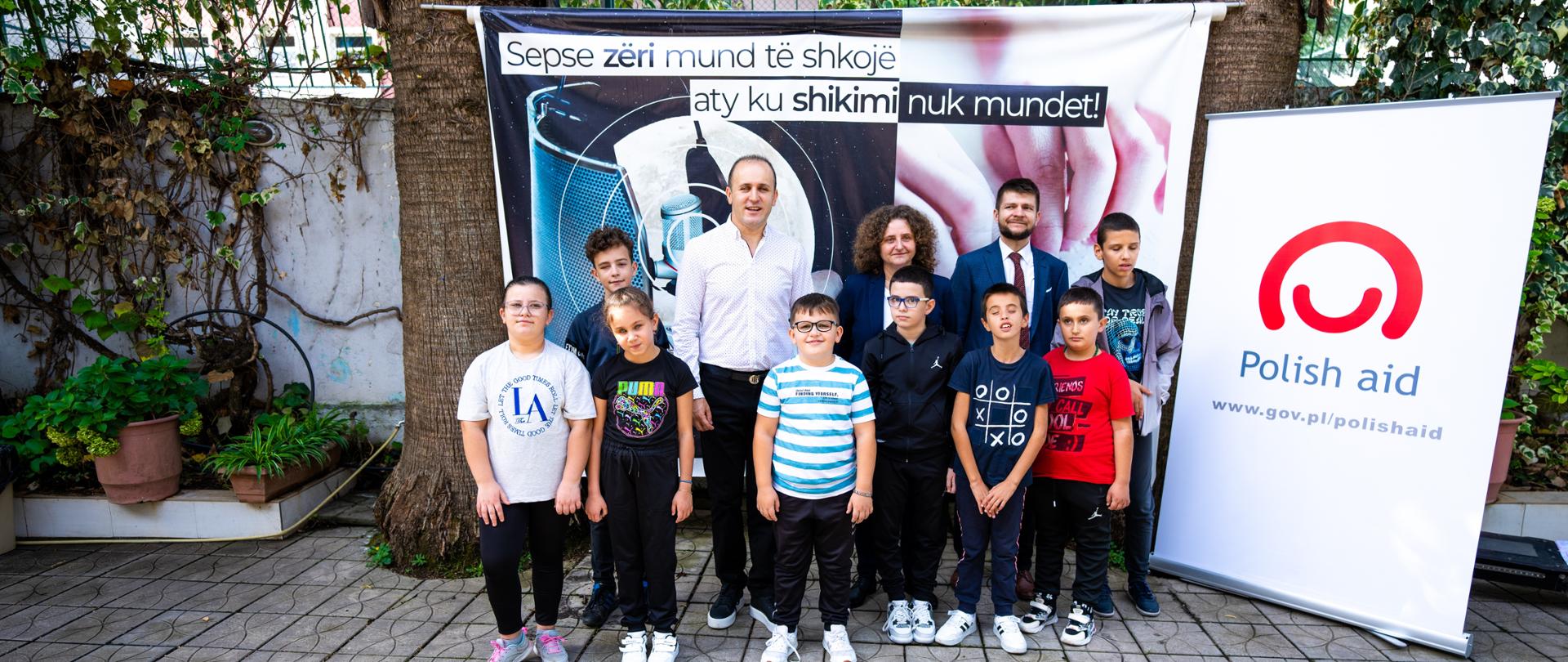 „Polska Pomoc” dla ośrodka szkolno-wychowawczego dla dzieci niewidomych „Ramazan Kabashi” w Tiranie 