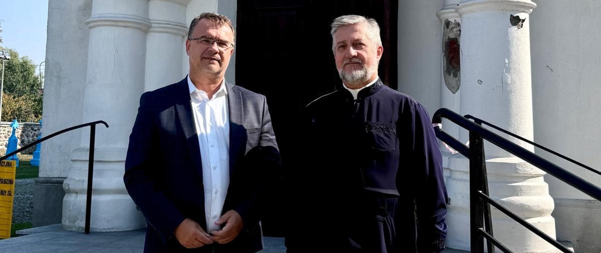 Prace konserwatorskie przy cerkwi pw. Zaśnięcia Najświętszej Maryi Panny w Kleszczelach 