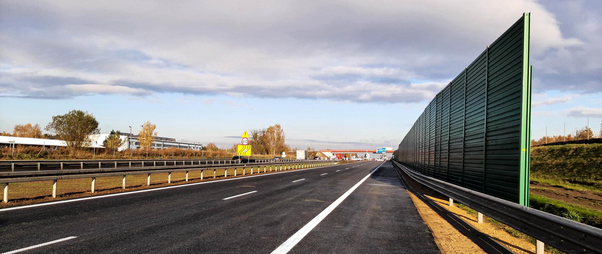 Zakończyły się prace naprawcze nawierzchni autostrady A1 w Konopiskach