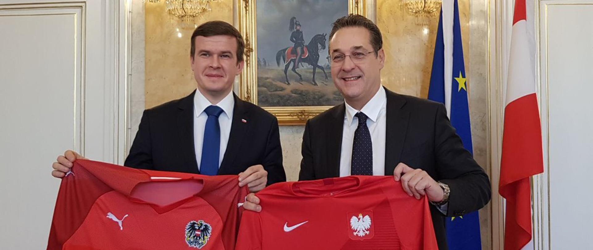 Minister Witold Bańka w Austrii