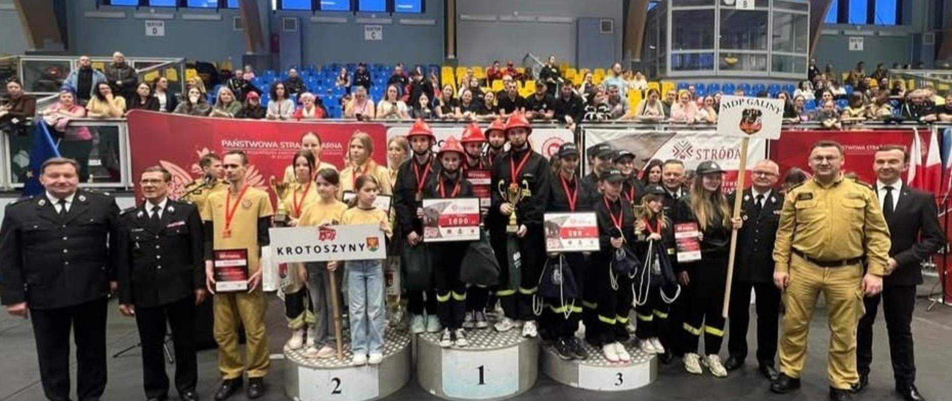 Pierwsze w historii Wojewódzkie Halowe Młodzieżowe Zawody Sportowo-Pożarnicze