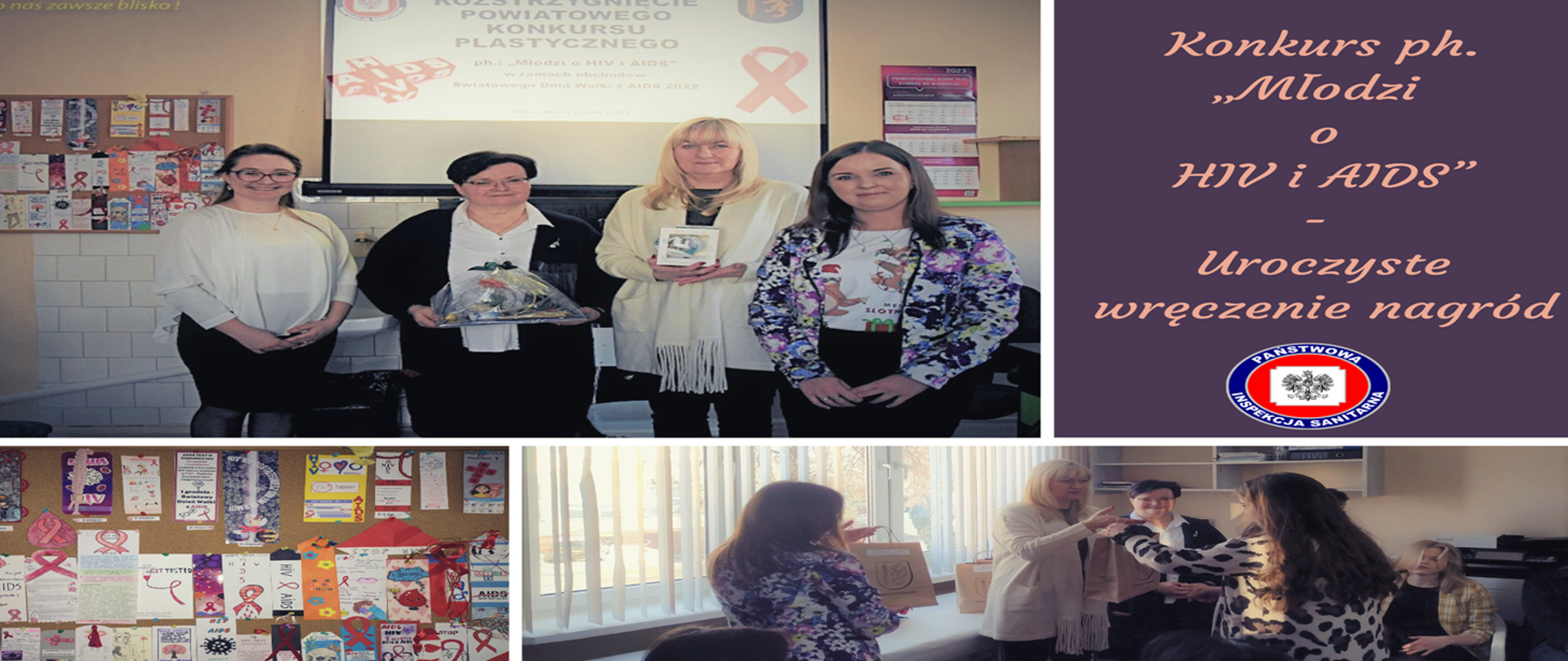 Konkurs ph. „Młodzi o HIV i AIDS” - Uroczyste wręczenie nagród