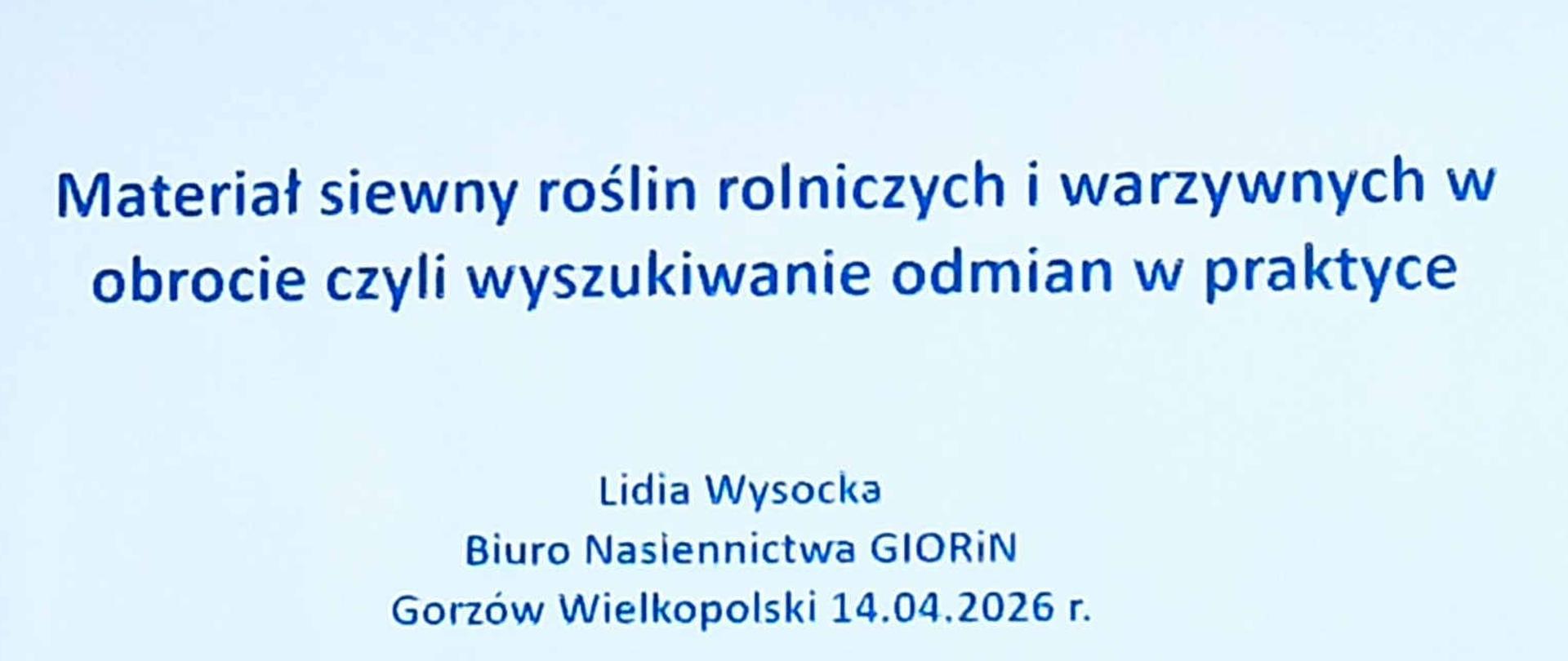 Szkolenie