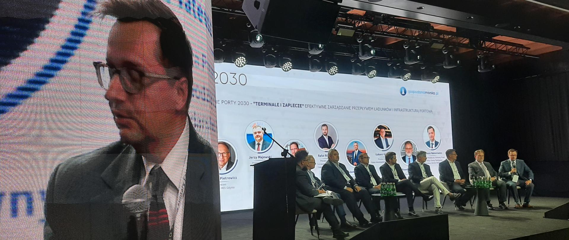 Kongres Polskie Porty 2030 Mateusz Balcerowicz