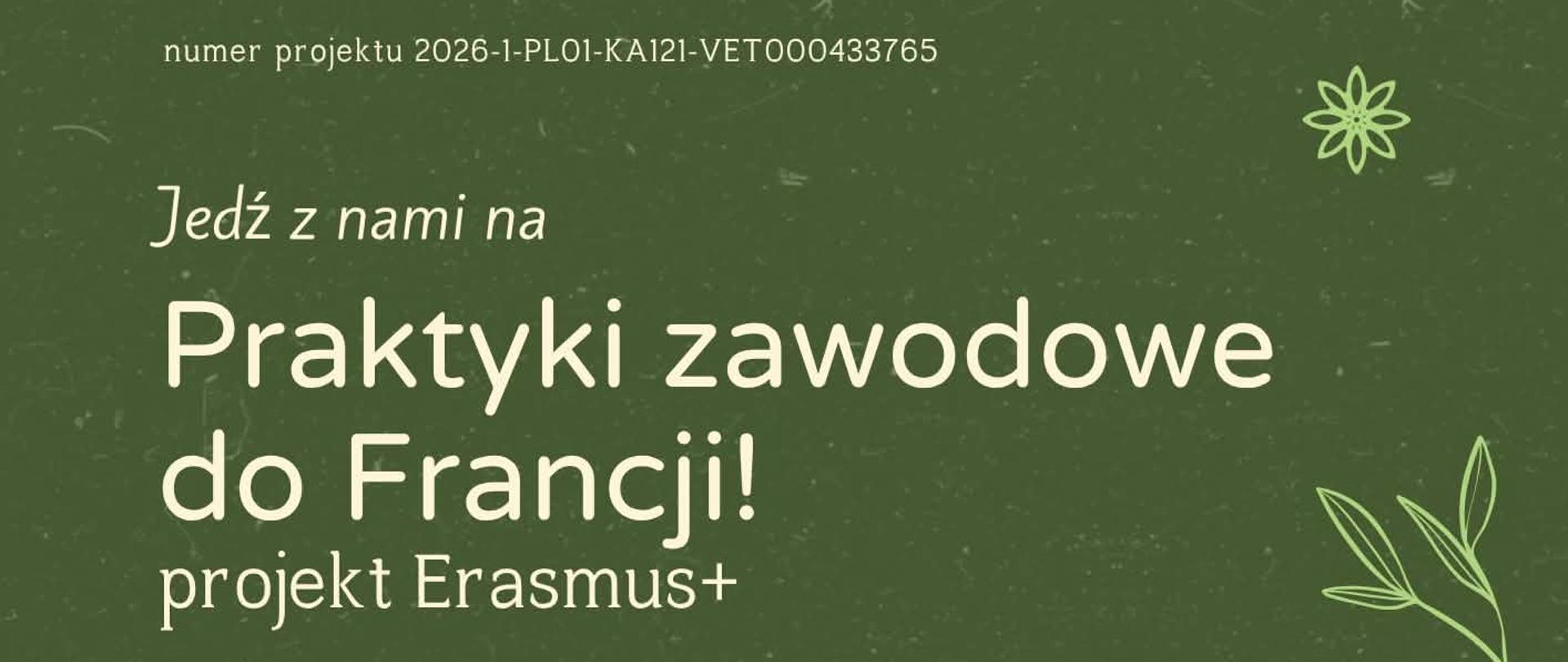 Plakat z informacją