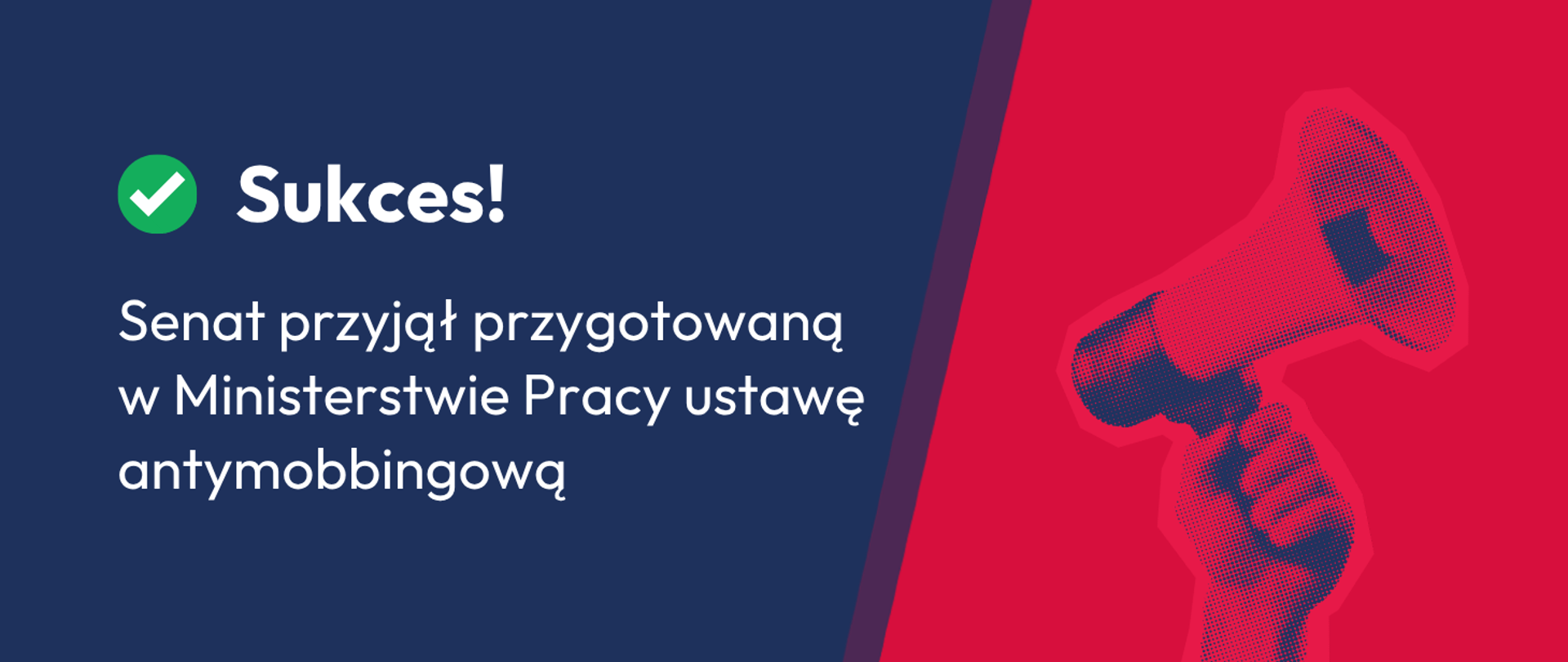 Coraz bliżej większej ochrony przed mobbingiem. Senat przyjął naszą ustawę