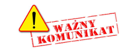 WAŻNY KOMUNIKAT