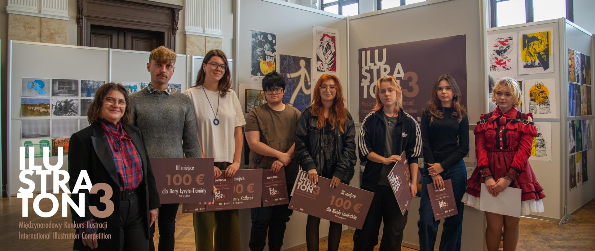 Laureaci Międzynarodowego Konkursu Ilustracji ILUSTRATON3, fot. Emilia Jurkiewicz